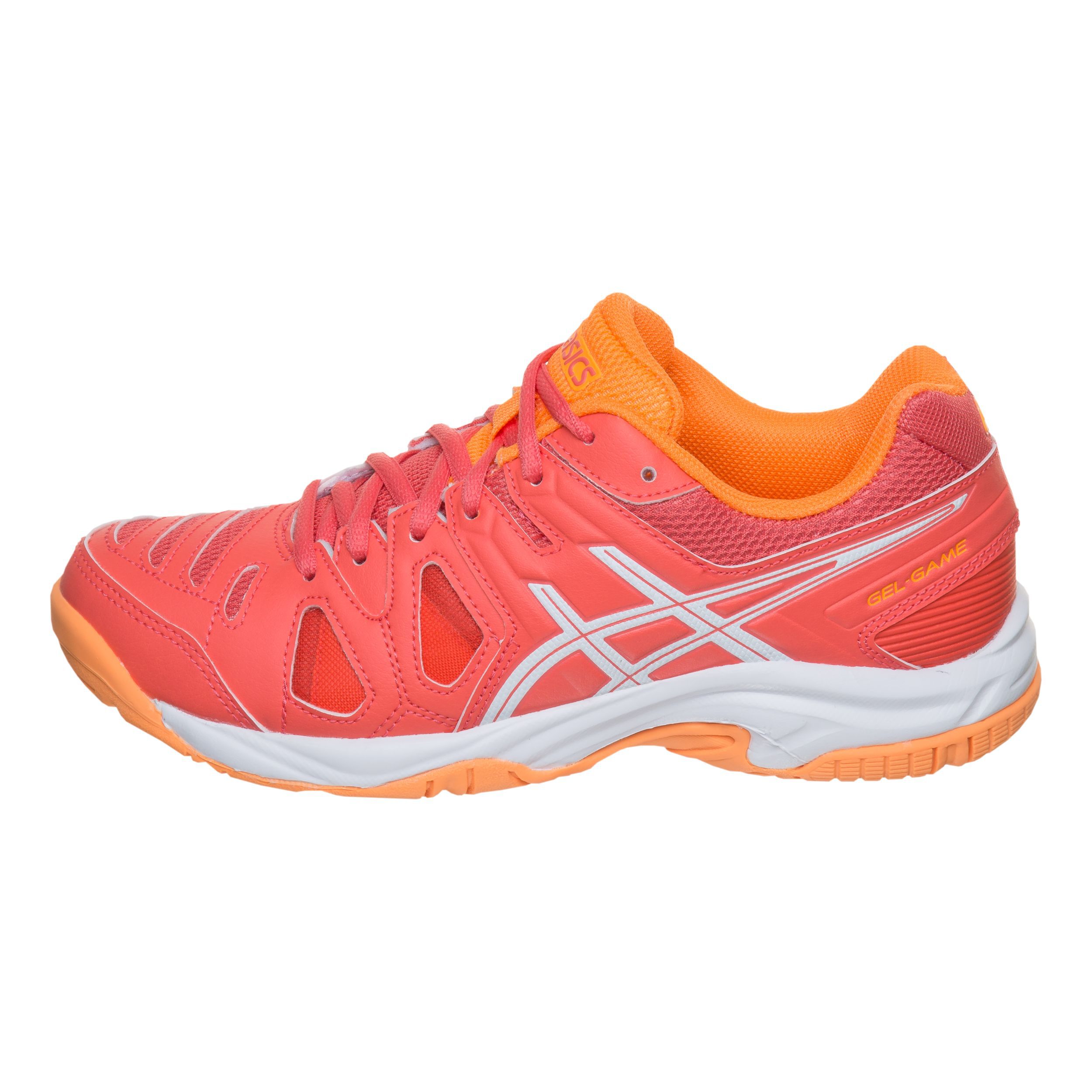 Gel Game 5 GS Scarpa Per Tutte Le Superfici Bambini Corallo Bianco
