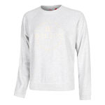 Abbigliamento Wilson Wilson Classic Crew Felpa Donna - grigio chiaro, 