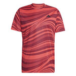 Abbigliamento adidas adidas Club Graphic Maglietta Uomini-Arancione,Rosso