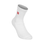 Abbigliamento Da Tennis Wilson U Quarter Top Socks Bright White