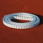Strumenti Per Campi Da Tennis Tegra Ersatz Spannlinie Ideala, Grundlinie 10,97 m lang, 5cm breit
