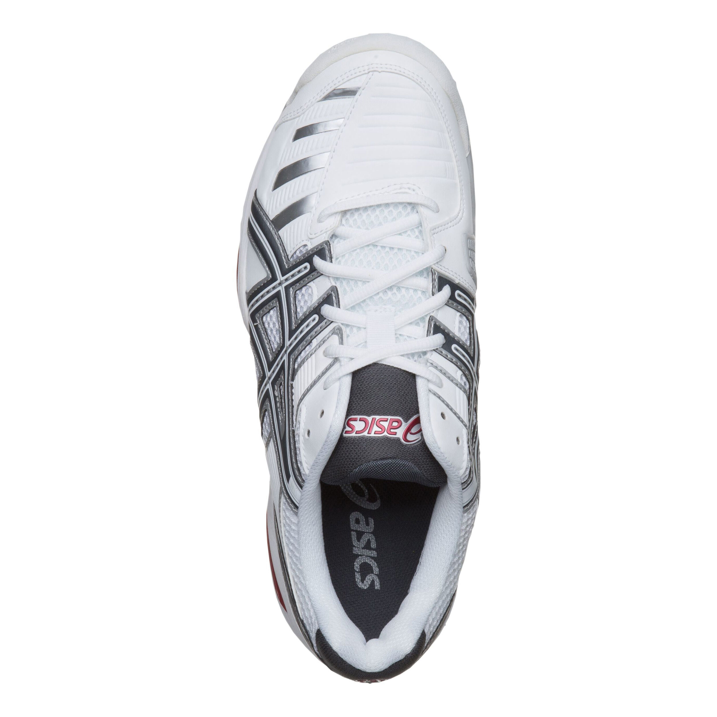 Gel Challenger 9 Indoor Scarpa Per Tappeto Uomini Bianco Grigio
