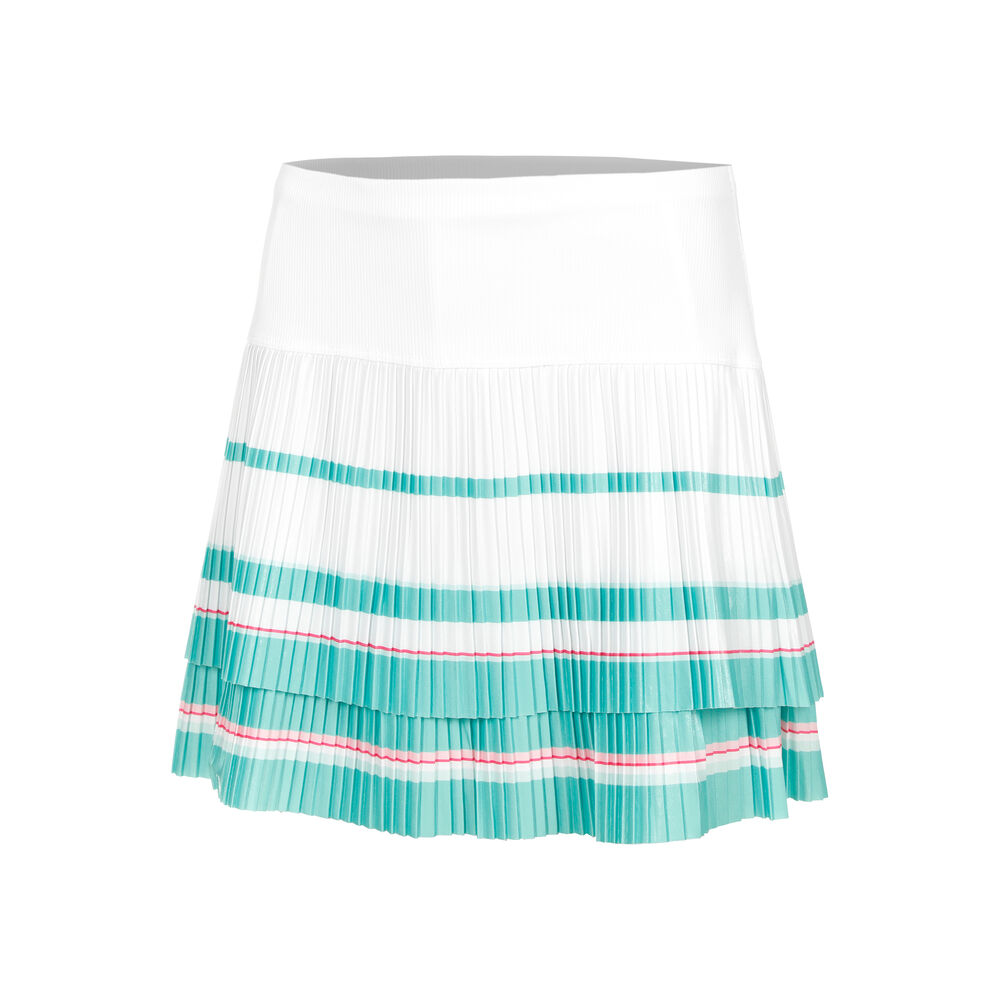 Image of Long Deco Stripe Pleated Donna
