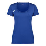 Abbigliamento Babolat Babolat Play Cap Sleeve Maglietta Donna-Blu