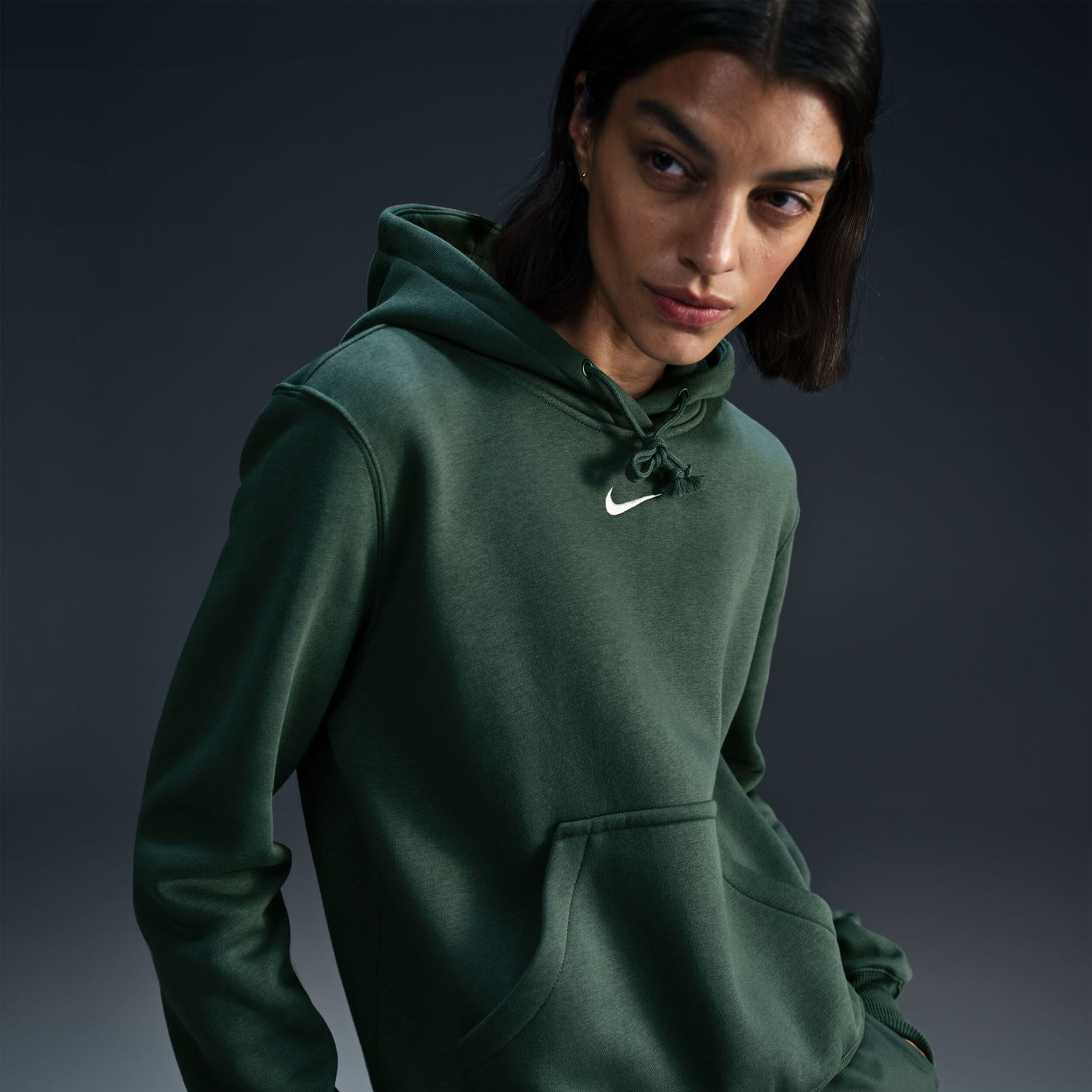 Felpa nike donna verde online