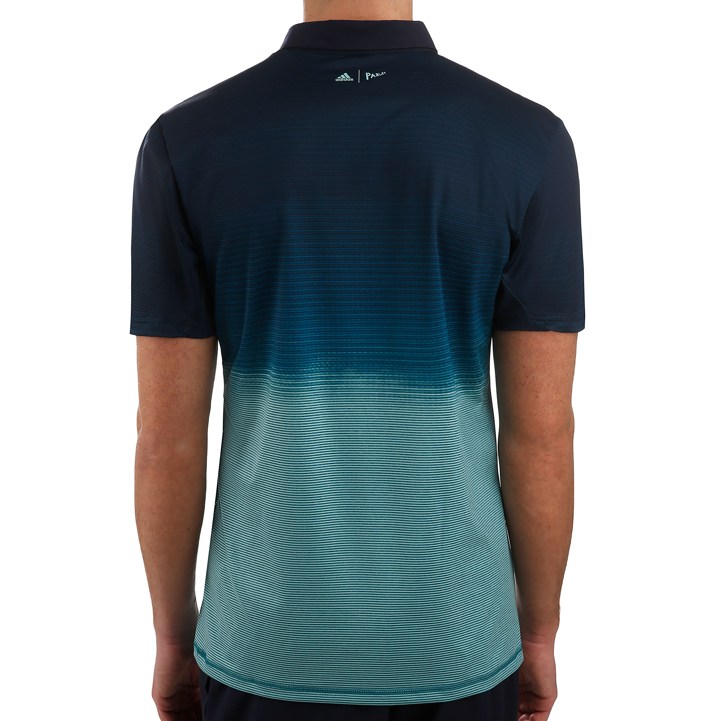 Parley Polo Uomini Blu Scuro Mint