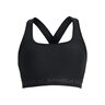 Crossback Mid Reggiseni Sportivi Donna-Nero,Grigio