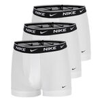 Abbigliamento Nike Nike Essential Cotton Stretch Trunk Boxer - Confezione da 3 Uomini-bianco, bianco