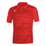 Abbigliamento da tennis Mizuno Mizuno Team Chiba Polo Uomini-rosso