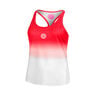 Crew Gradiant Canottiera Ragazze-Rosso,Bianco