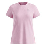 Abbigliamento Odlo Odlo Zeroweight Engineered Chill-Tec Camicia da corsa Donna-rosa
