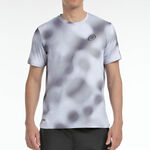 Abbigliamento Bullpadel Bullpadel Manaus Maglietta Uomini-Bianco,Grigio