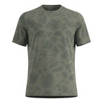 Abbigliamento Odlo Odlo Zeroweight Engineered Chill-Tec Camicia Da Corsa Uomini-Oliva