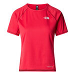 Abbigliamento The North Face The North Face Sunriser Camicia Da Corsa Donna-Rosso