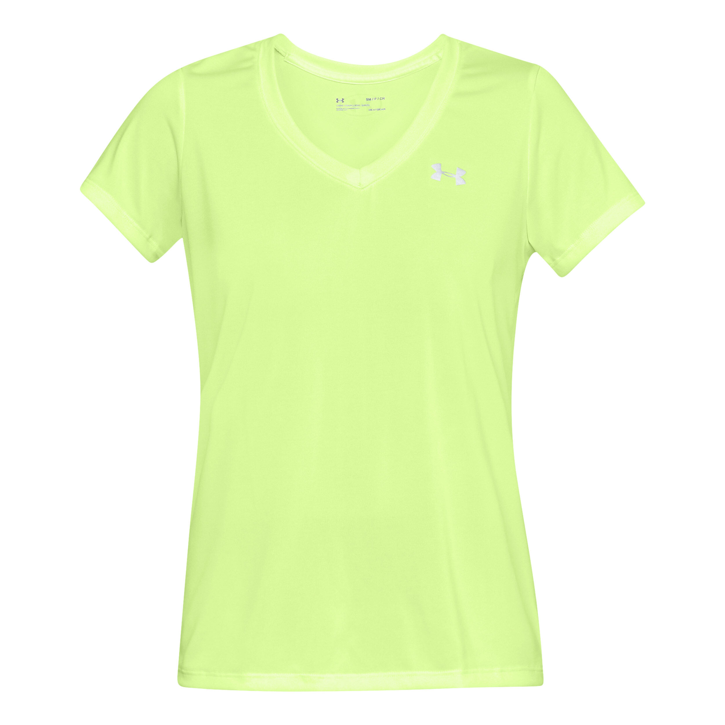 magliette under armour donna argento
