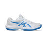 Gel-Game 10 GS Scarpa Per Terra Rossa Bambini-Bianco,Blu