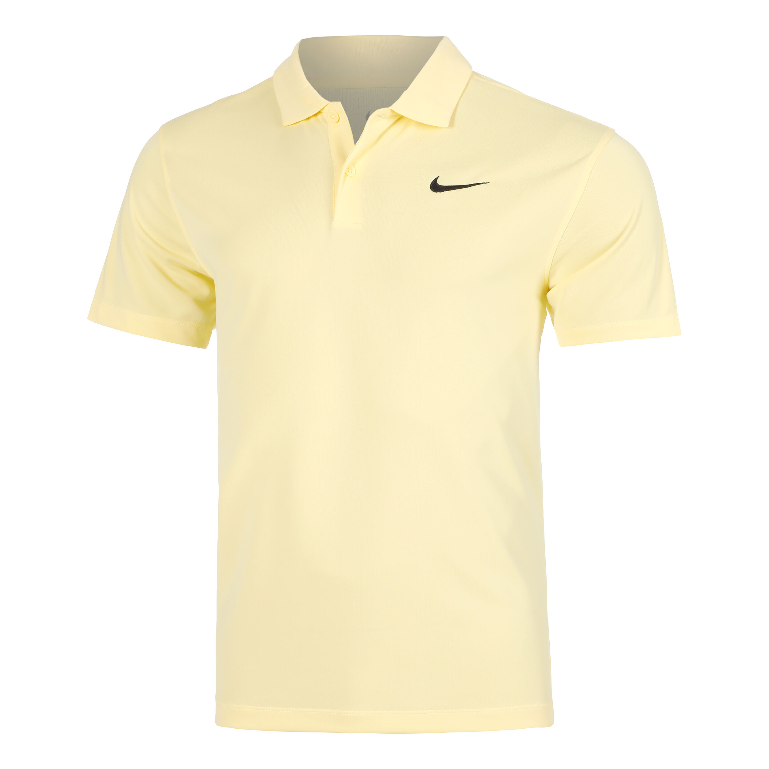 Buy Nike Court Dri Fit Solid Polo Uomini Giallo Nero online Tennis Point IT