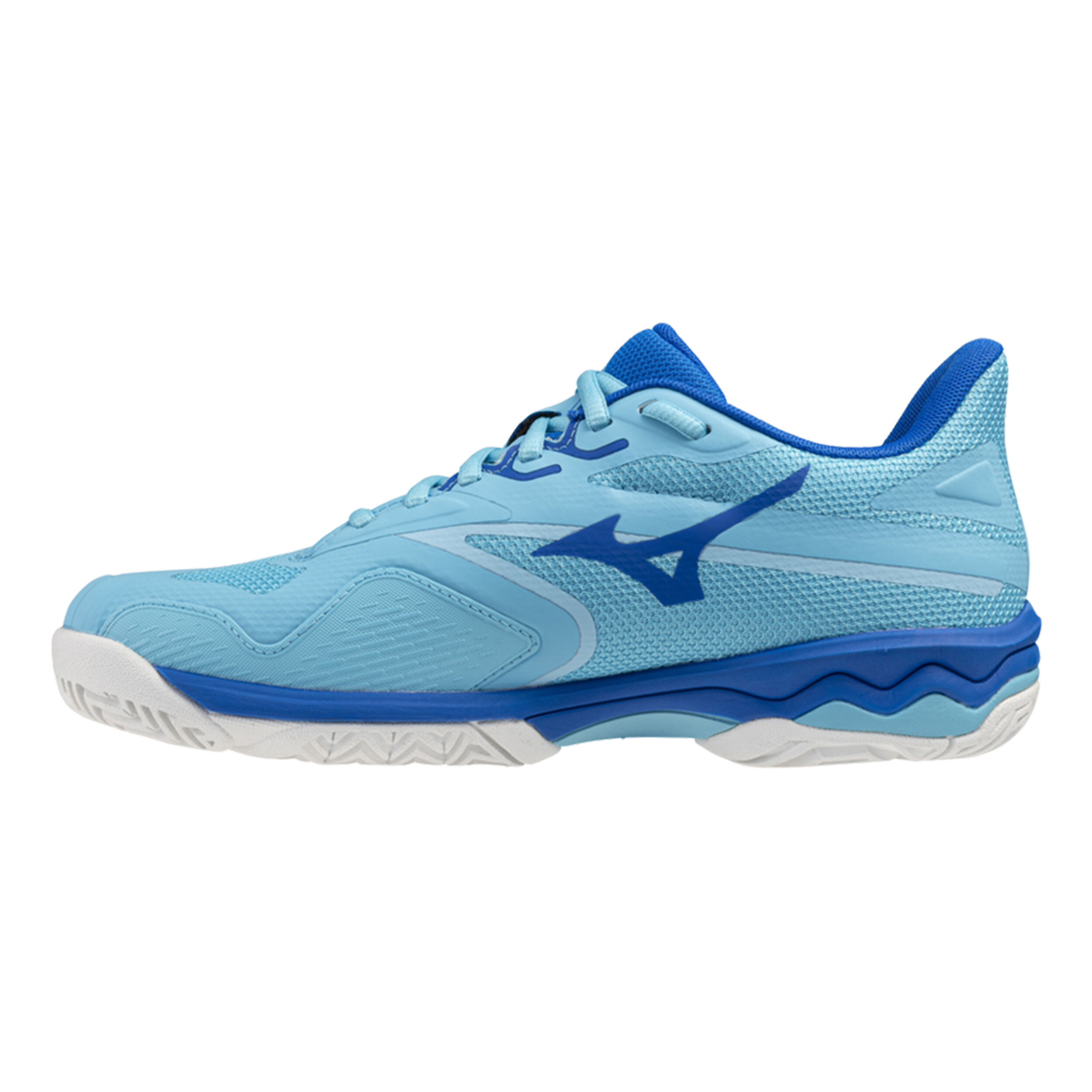 Buy Mizuno Wave Exceed Light Scarpa Per Tutte Le Superfici Donna Blu Bianco online Tennis Point IT