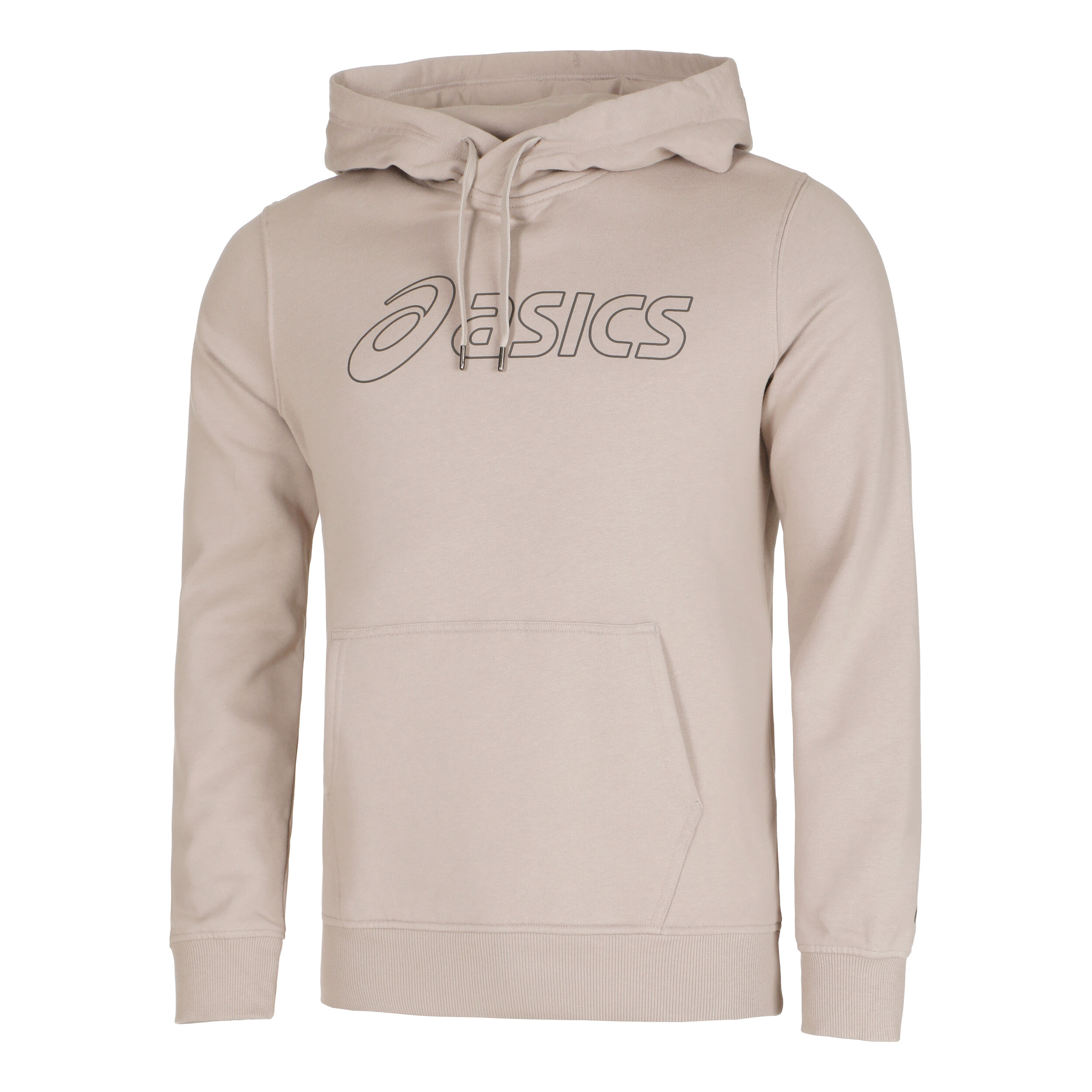 Buy ASICS Logo OTH Felpa Con Cappuccio Uomini Grigio Beige online