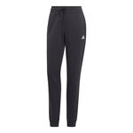 Abbigliamento adidas adidas Essentials Linear French Terry Cuffed Pantalone Da Allenamento Donna-Nero,Bianco