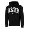 Dri-Fit Fleece Heritage Felpa Con Cappuccio Uomini-Nero,Bianco