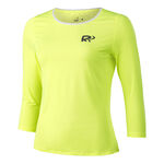 Abbigliamento Racket Roots Racket Roots Teamline Manica Lunga Donna-Giallo