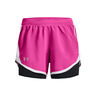 Fly By 2.0 2in1 Pantaloncini Donna-Rosa,Bianco