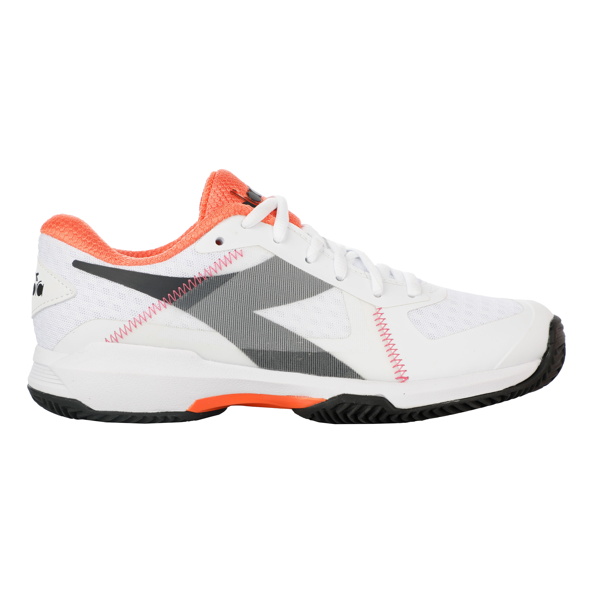 Trofeo Scarpa Per Terra Rossa Donna Bianco Arancione