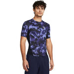 Abbigliamento Under Armour Under Armour Heatgear Printed Maglietta Uomini-Viola