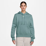 Abbigliamento Nike Nike Phoenix Fleece Felpa Con Cappuccio Donna-Salvia