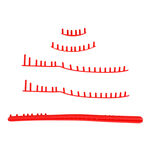 Accessori per racchette Wilson Wilson Clash Team Set Di Occhielli-Nero