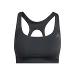 Abbigliamento da tennis adidas adidas Opt Mid Support Reggiseni sportivi Donna-nero