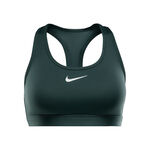 Abbigliamento Nike Nike Swoosh Medium Reggiseni sportivi Donna - verde scuro, bianco