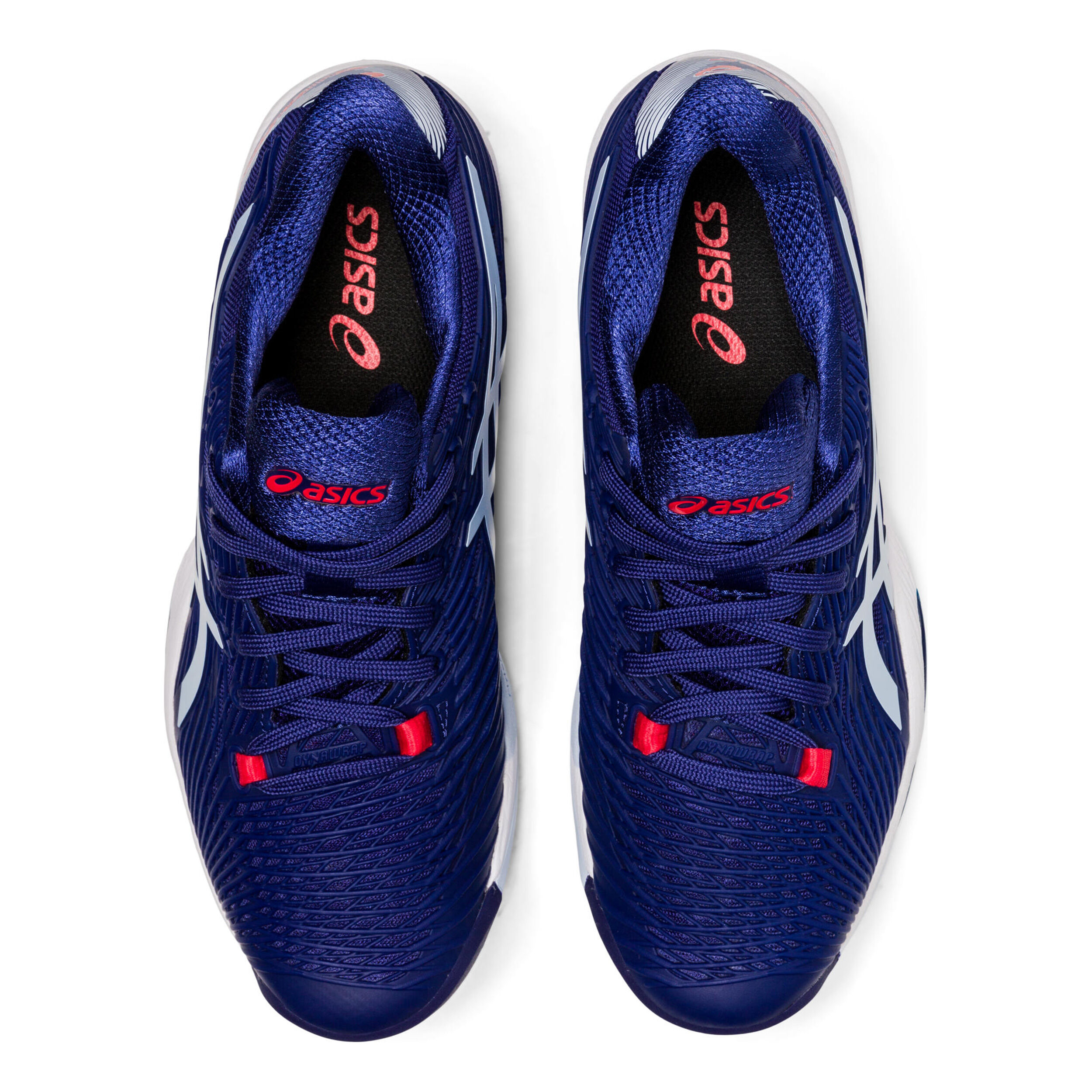Solution Speed FF 2 Scarpa Per Terra Rossa Donna Blu Scuro Blu Chiaro