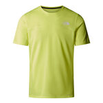 Abbigliamento The North Face The North Face Sunriser Camicia Da Corsa Uomini-Giallo Neon