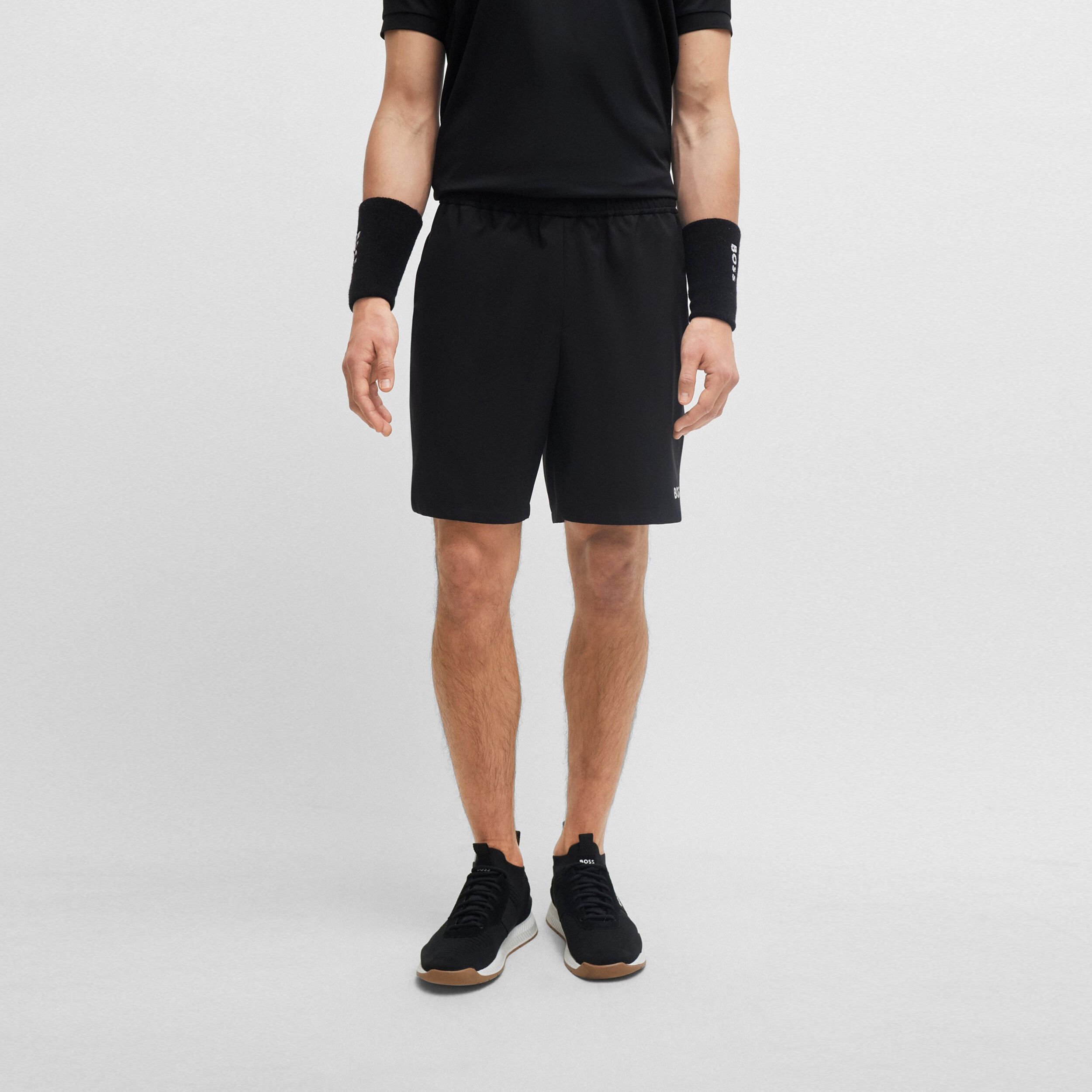 Buy BOSS Set Pantaloncini Uomini Nero online Tennis Point IT