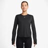 One Classic Dri-FIT Longsleeve Manica Lunga Donna-Nero