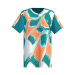 Abbigliamento BIDI BADU BIDI BADU Melbourne 2025 V-Neck Maglietta Ragazzi-Color Petrolio,Arancione