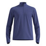 Essential Thermal Midlayer 1/2 Zip Camicia da corsa Uomini-blu