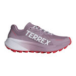 Scarpe da corsa adidas adidas Terrex Agravic 3 Scarpa Da Trail Donna-Rosa,Bianco