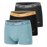 Abbigliamento Nike Nike Everyday Cotton Stretch Boxer Confezione Da 3 Uomini-Blu Chiaro,Grigio Scuro