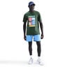 Court Dri-Fit Tee Court Maglietta Uomini - verde scuro, 