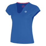 Abbigliamento da tennis BIDI BADU BIDI BADU Hey Laguna V-Neck Maglietta Donna-blu