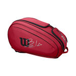 Borse Da Tennis Wilson Bela DNA Super Tour Padel Bag Red