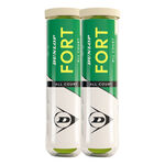 Palline da tennis Dunlop Dunlop Fort All Court 2 Tubi Da 4