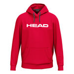 Abbigliamento HEAD HEAD Club Original Felpa Con Cappuccio Uomini-Rosso
