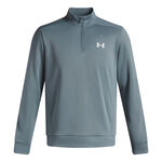 Abbigliamento Under Armour Under Armour Quarter Half-Zip Manica lunga Uomini-blu chiaro