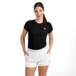 Abbigliamento da tennis BIDI BADU BIDI BADU Crew 2.0 Maglietta Donna-nero