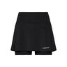 Club Basic Long Gonna Donna-Nero,Argento