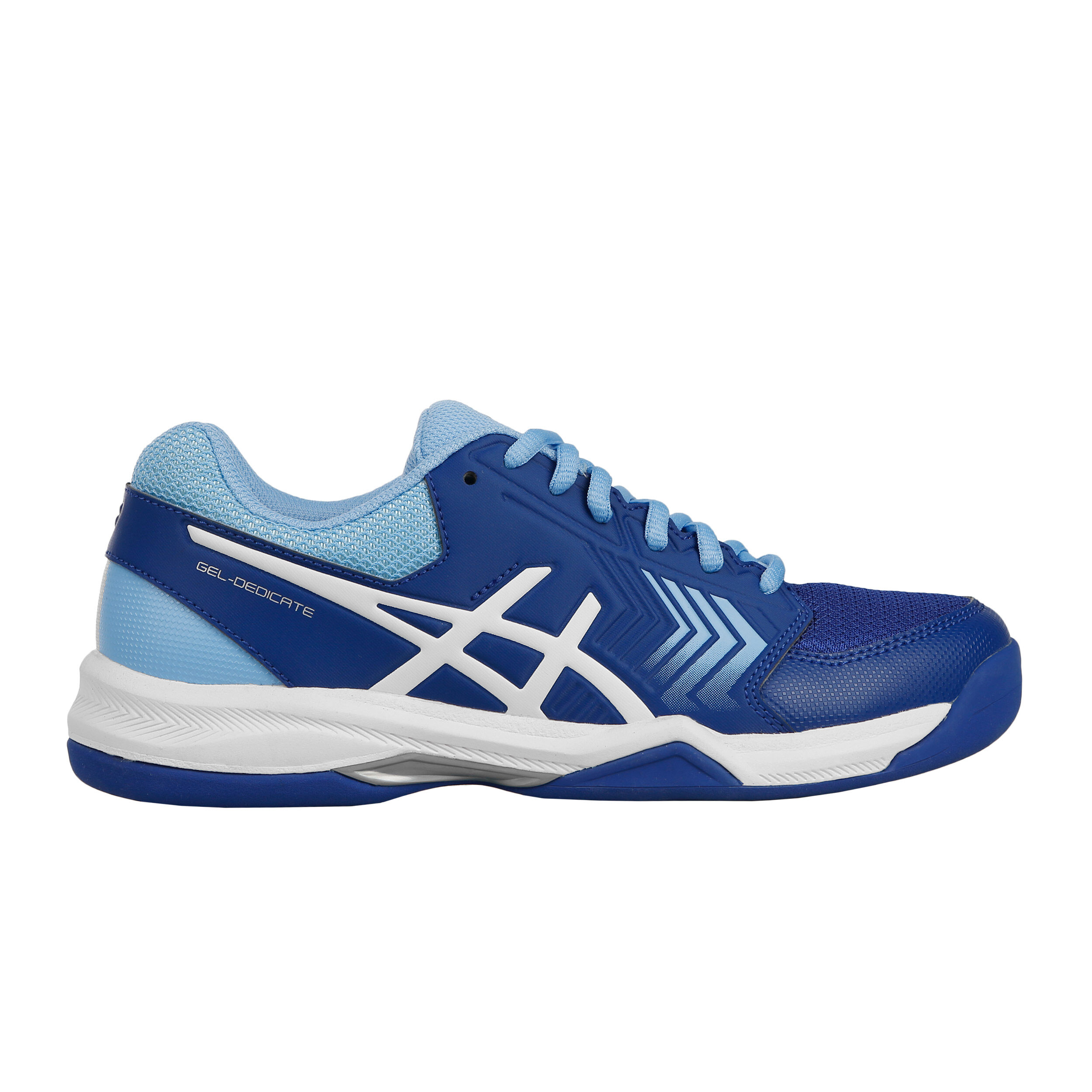Gel Dedicate 5 Indoor Scarpa Per Tappeto Donna Blu Blu Chiaro